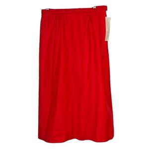 Vintage Pendleton Town and Country Clothes 100% Virgin Wool Midi Skirt Size 6